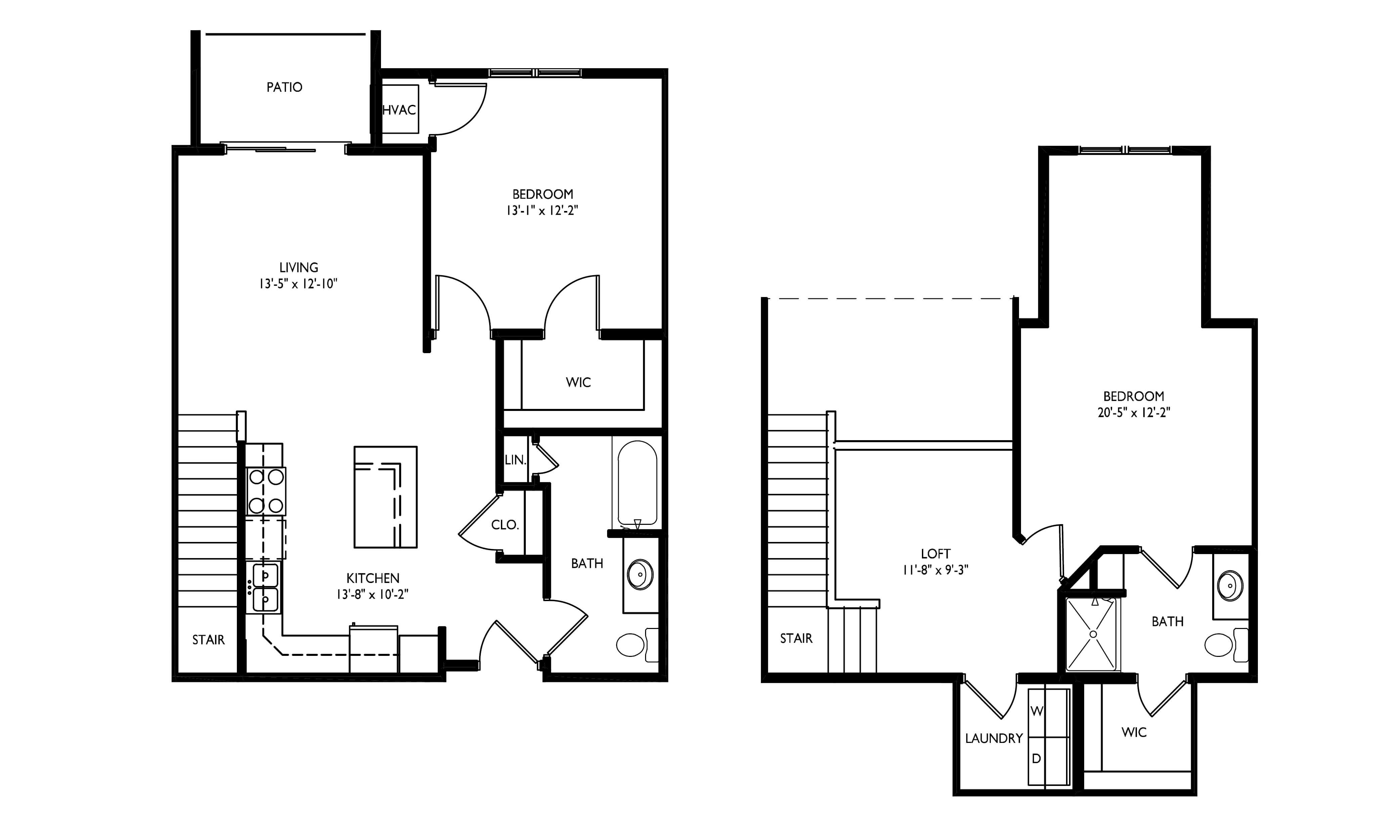 Esker Floorplans_website11 | T.R. McKenzie Apartments